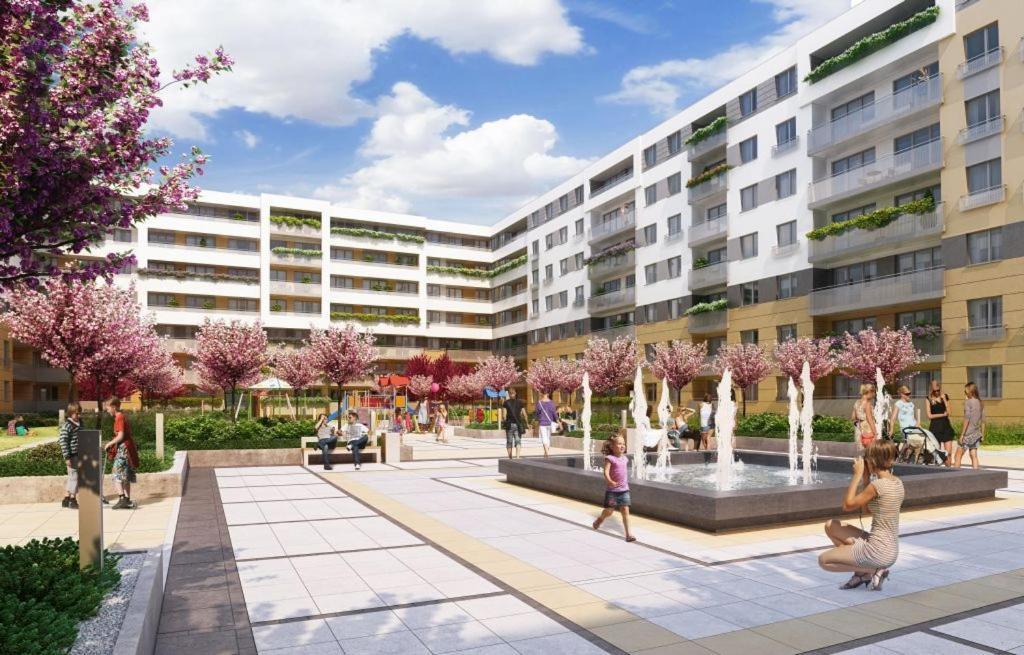 Apartament Na Teczowej Wrocław Exteriör bild