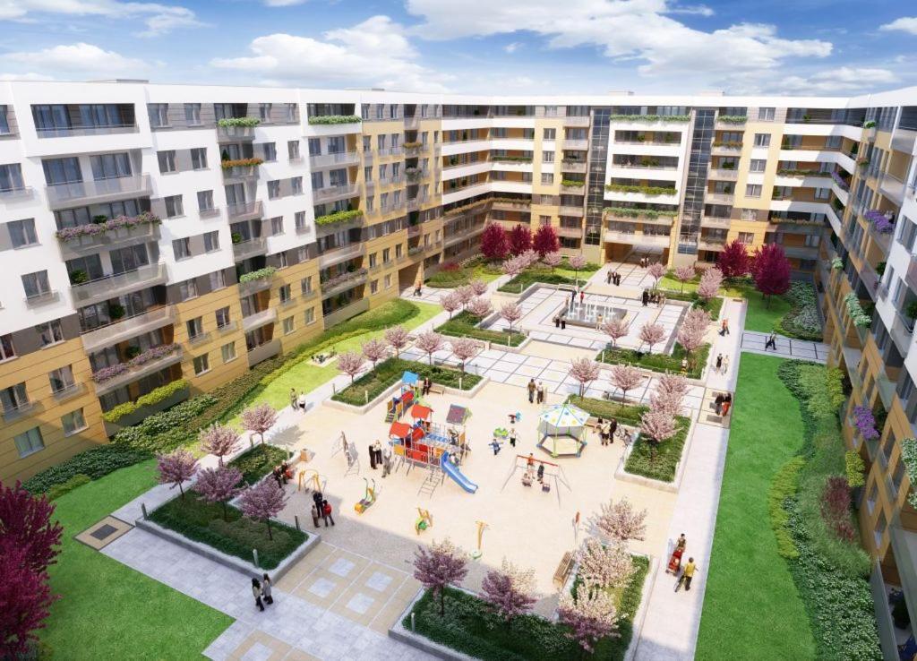 Apartament Na Teczowej Wrocław Exteriör bild